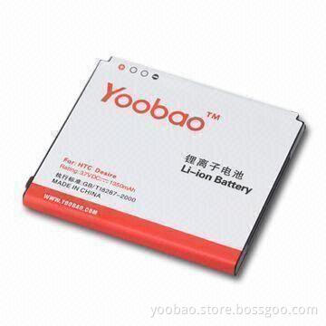 1,350mAh Battery with Power Surge Protection, Suitable for HTC EVO 3D